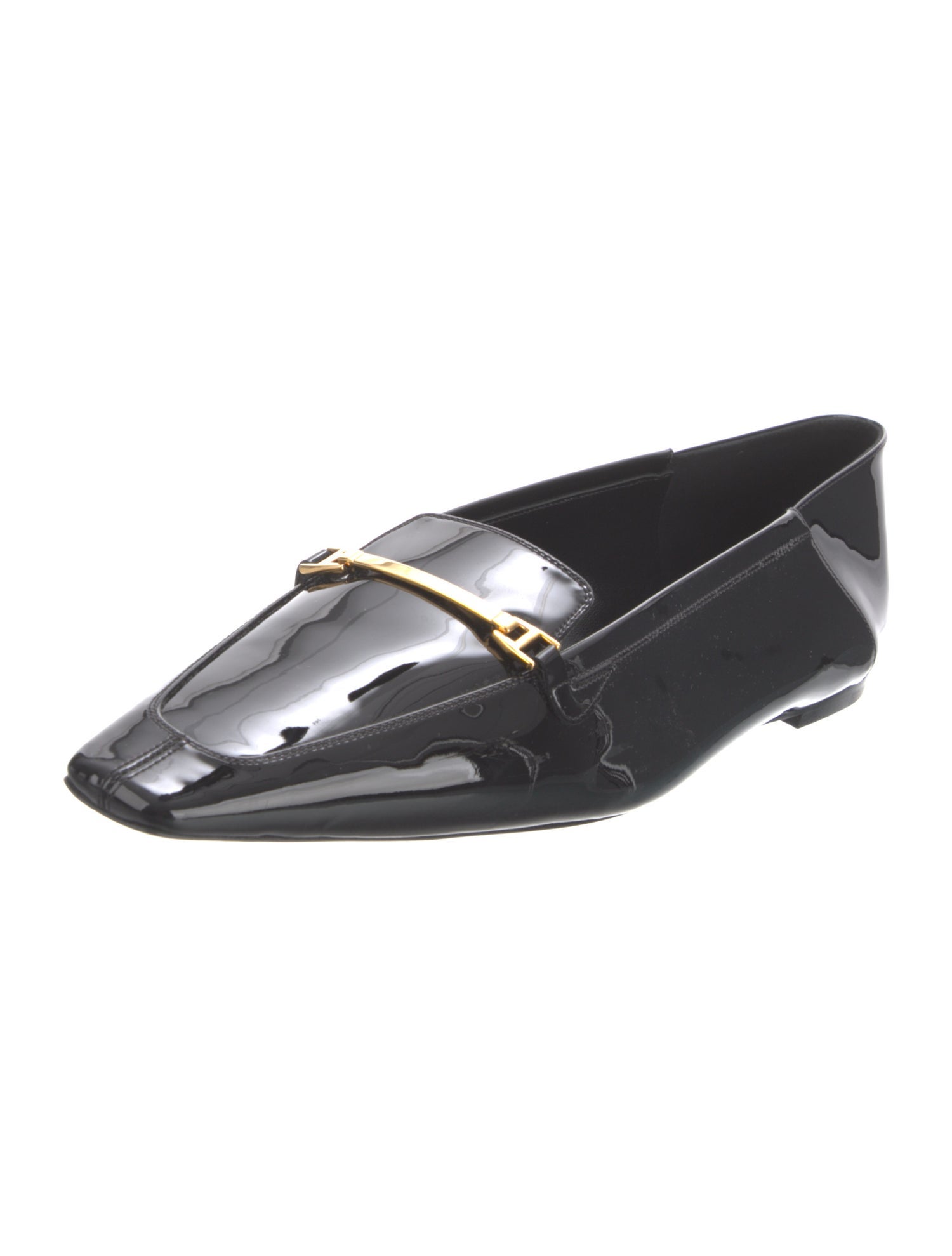 Saint Laurent Patent Leather Loafers