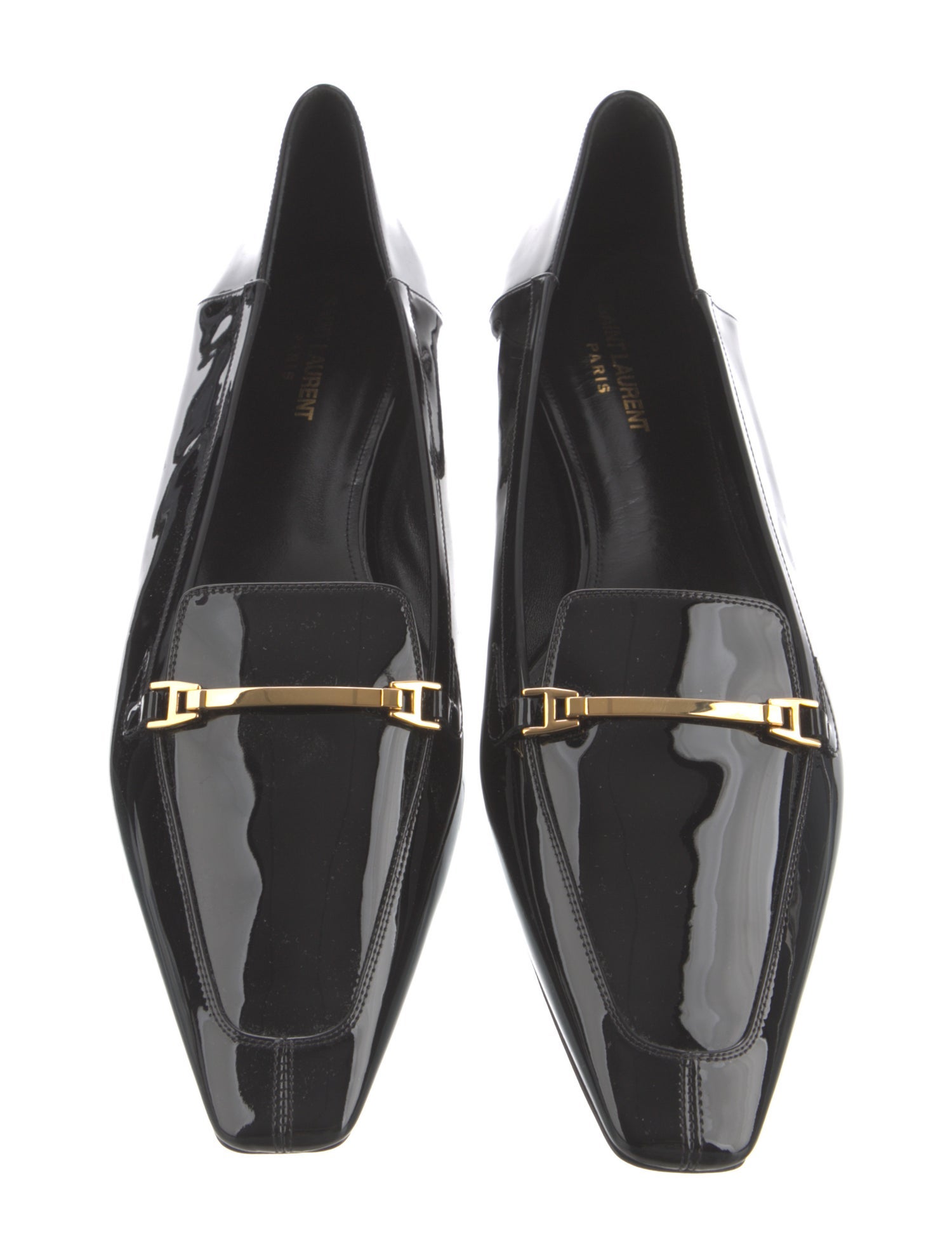 Saint Laurent Patent Leather Loafers