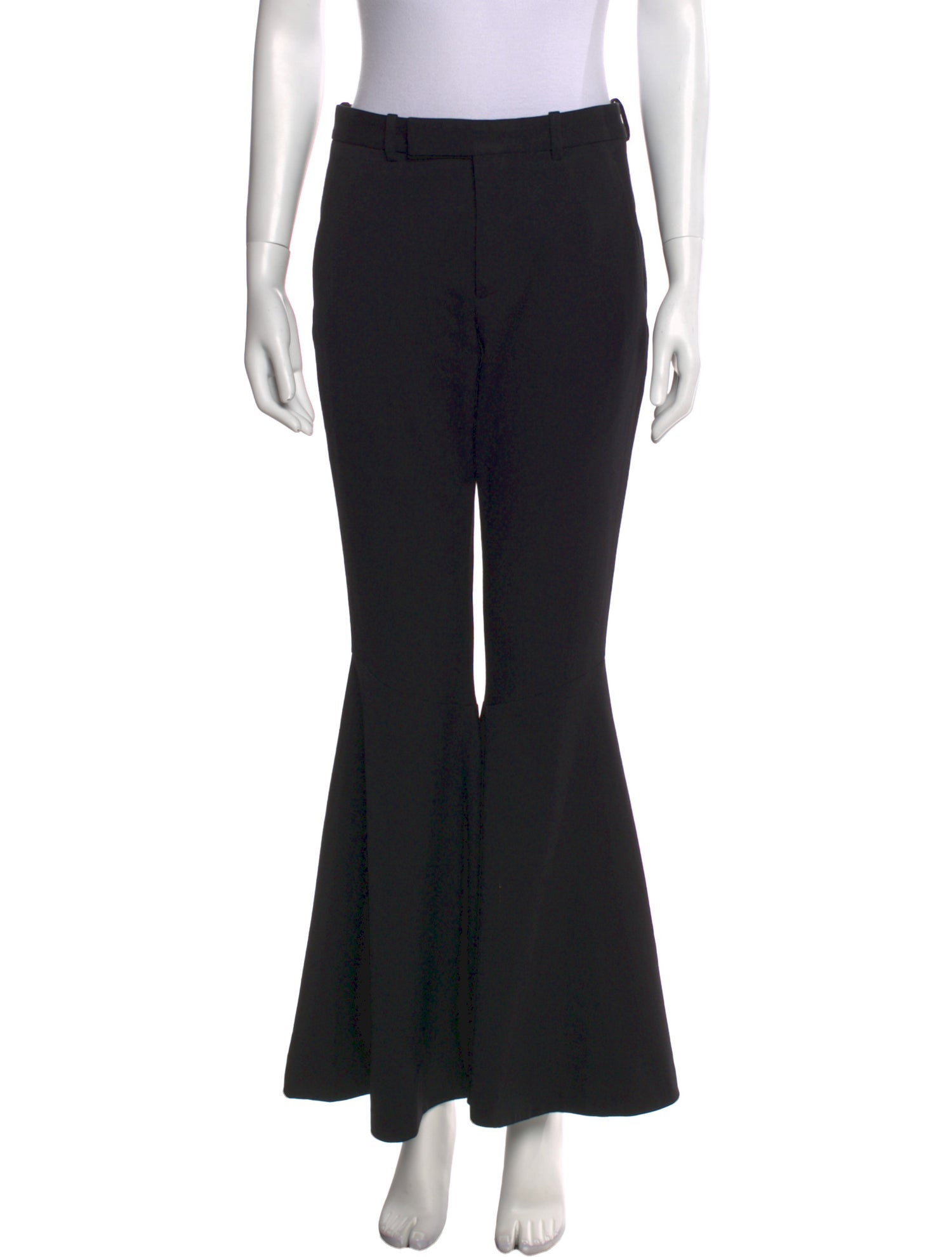Saint Laurent Wool Wide Leg Pants