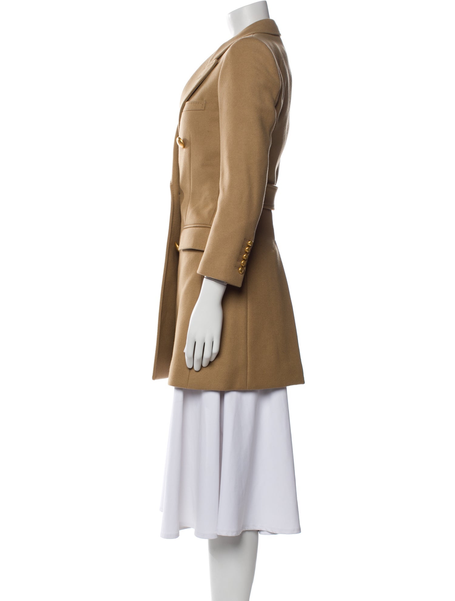 Saint Laurent 2016 Wool Peacoat