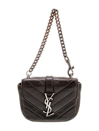 Saint Laurent Chevron Evening Bag