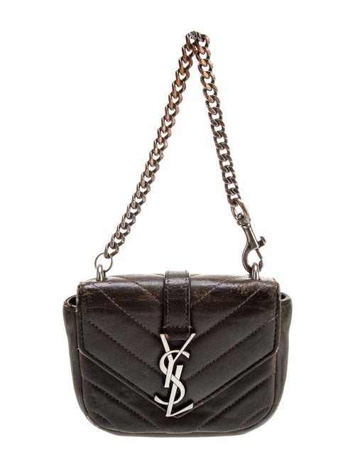 Saint Laurent Chevron Evening Bag