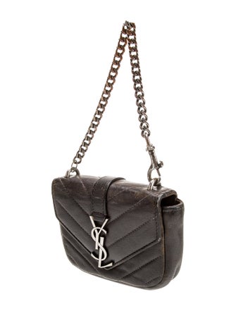 Saint Laurent Chevron Evening Bag