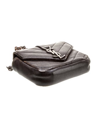 Saint Laurent Chevron Evening Bag