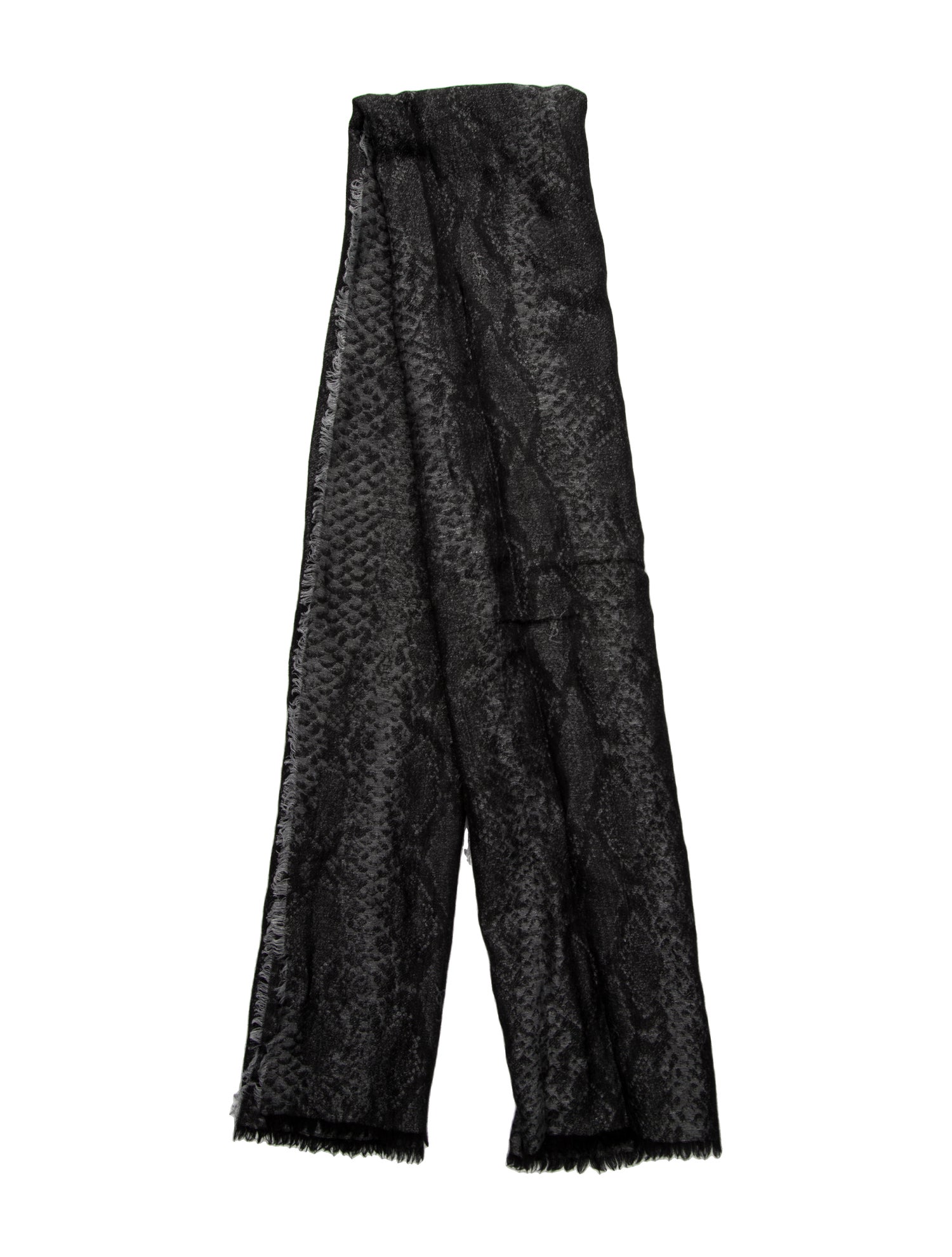 Saint Laurent Printed Scarf