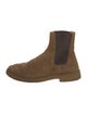 Saint Laurent Suede Chelsea Boots