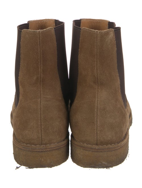 Saint Laurent Suede Chelsea Boots