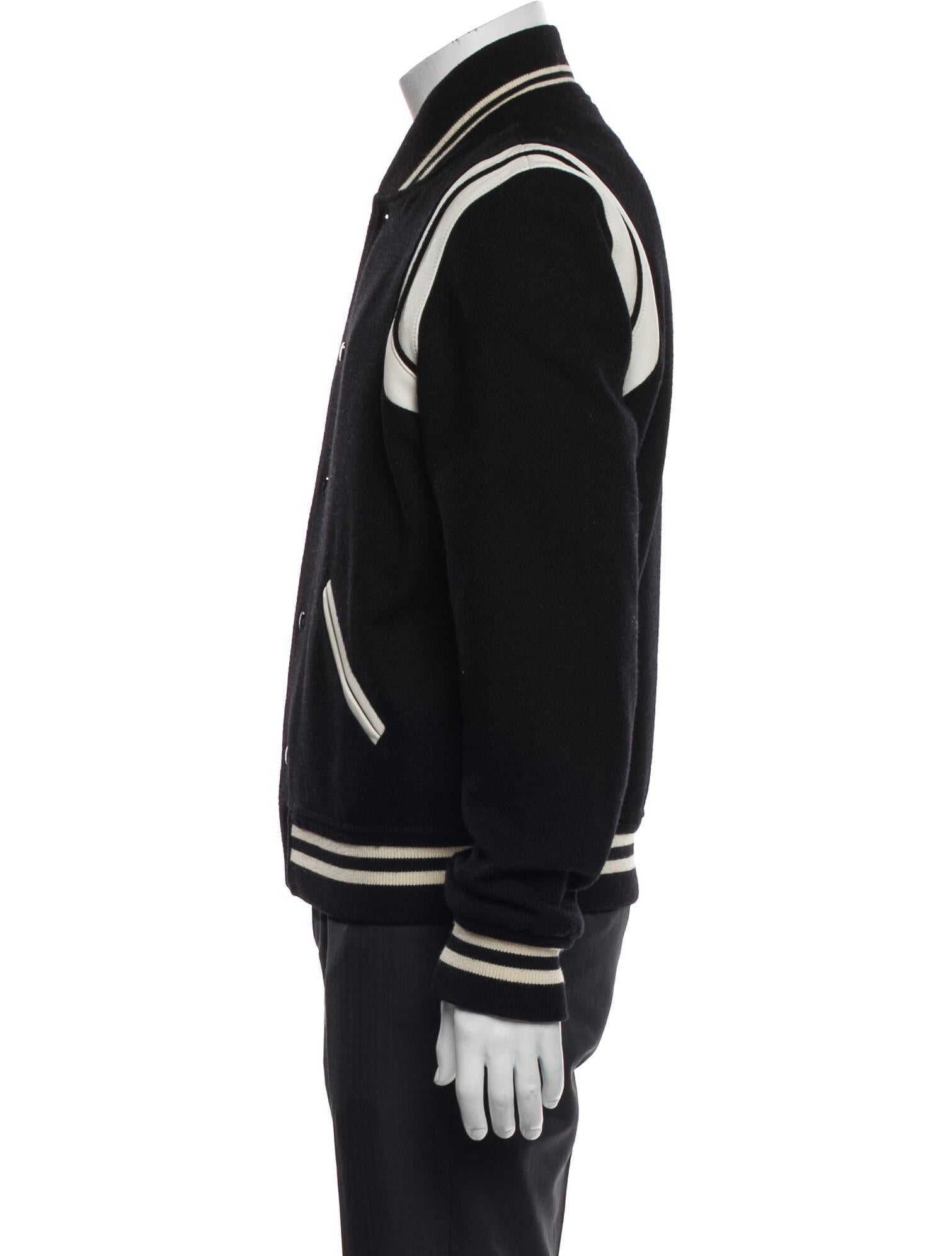 Saint Laurent 2021 Teddy Varsity Jacket