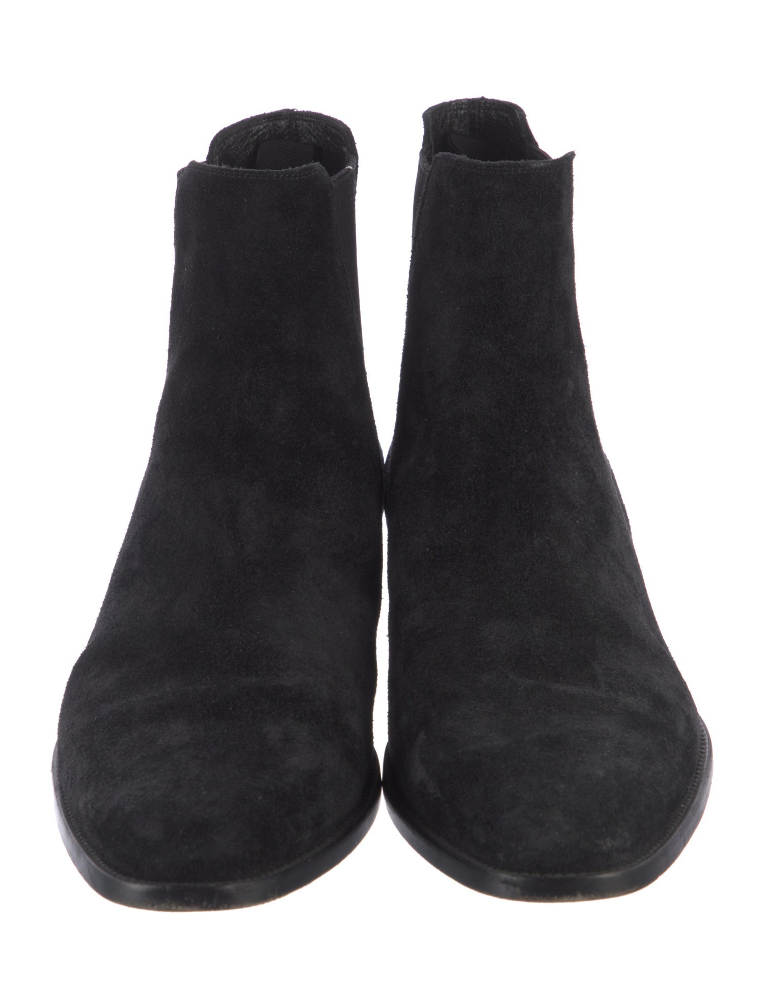 Saint Laurent Suede Chelsea Boots