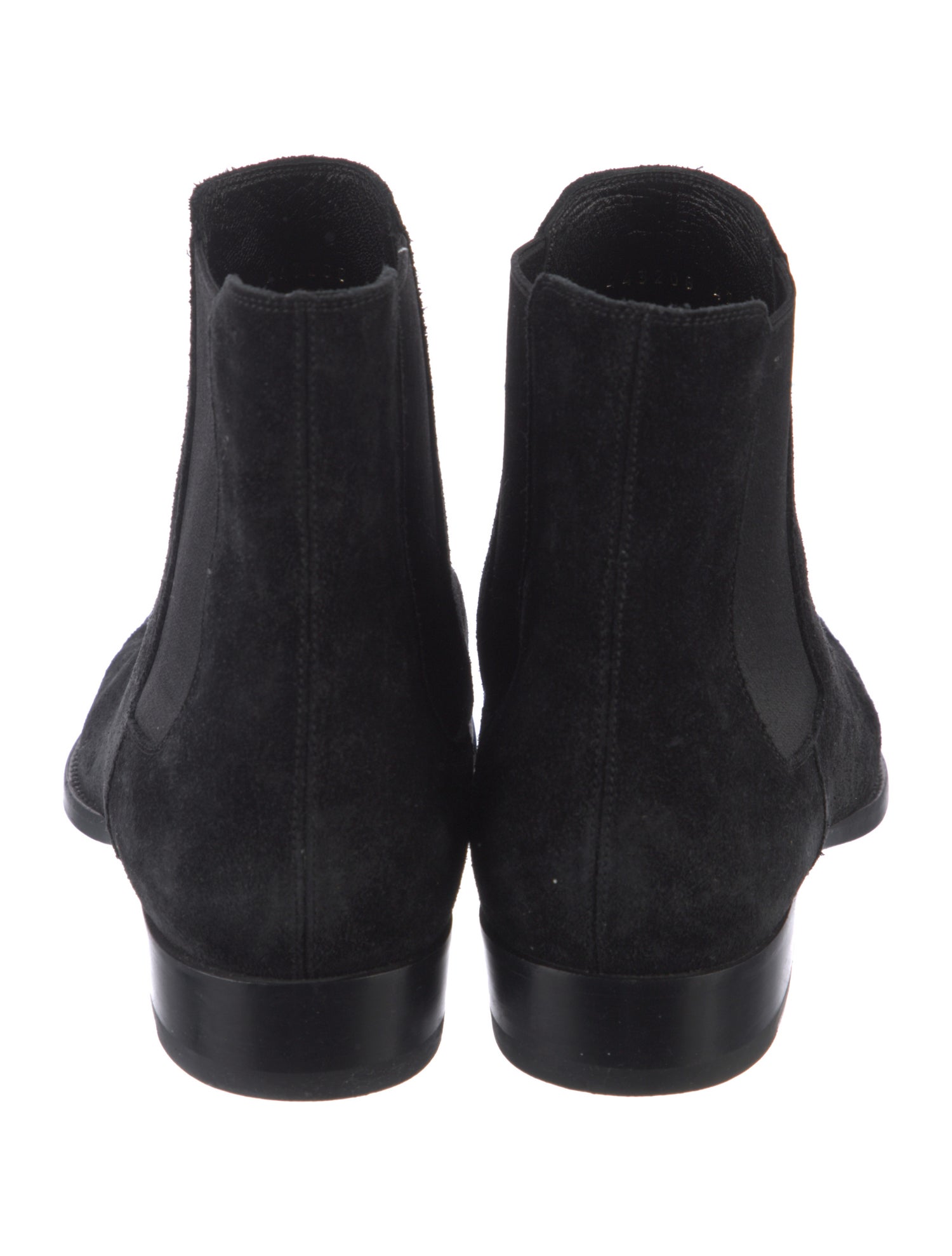 Saint Laurent Suede Chelsea Boots