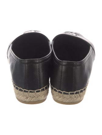 Saint Laurent Leather Espadrilles