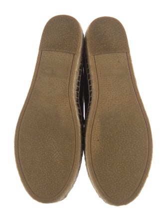 Saint Laurent Leather Espadrilles