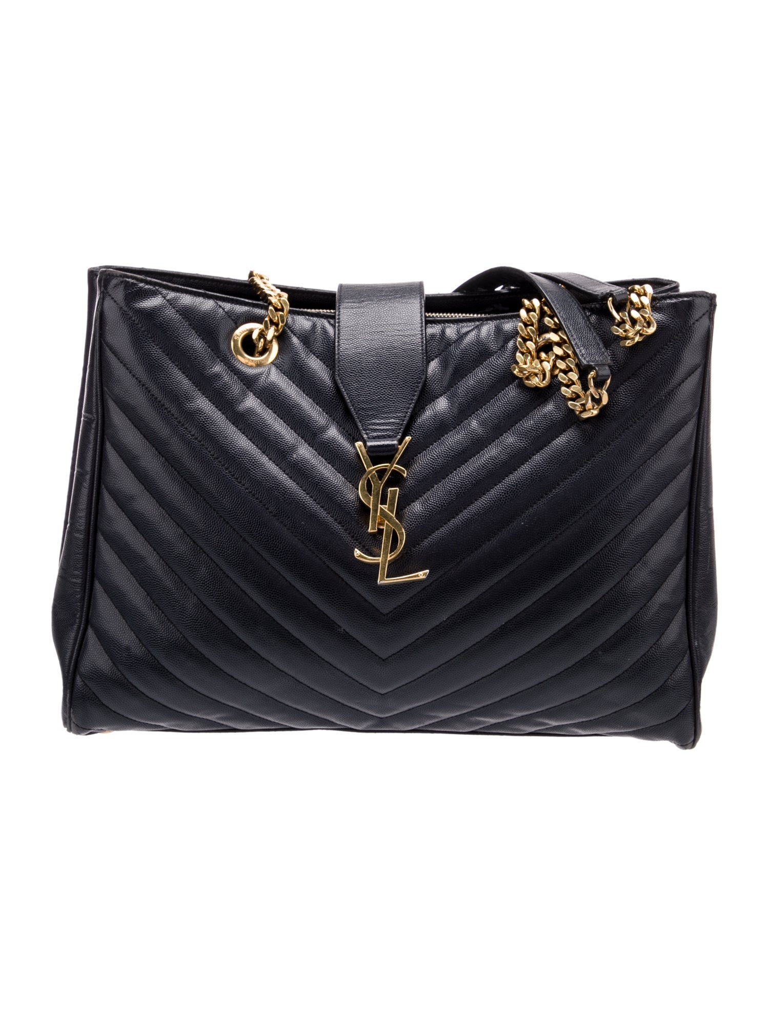 Saint Laurent Leather Envelope Large