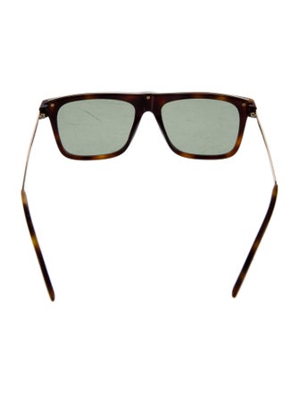 Saint Laurent Square Tinted Sunglasses
