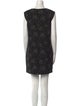 Saint Laurent Patterned Mini Dress