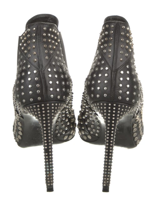 Saint Laurent Leather Patterned Chelsea Boots