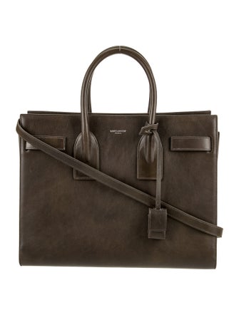 Saint Laurent Leather Sac De Jour Small