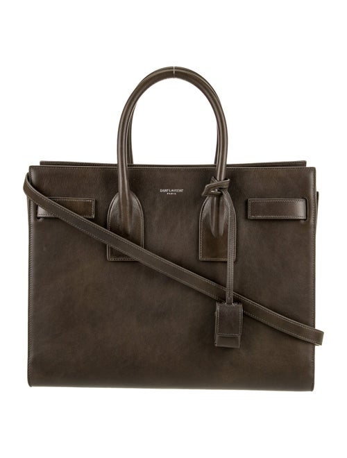 Saint Laurent Leather Sac De Jour Small