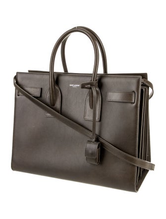 Saint Laurent Leather Sac De Jour Small