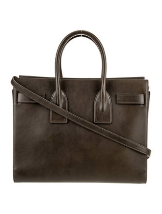 Saint Laurent Leather Sac De Jour Small