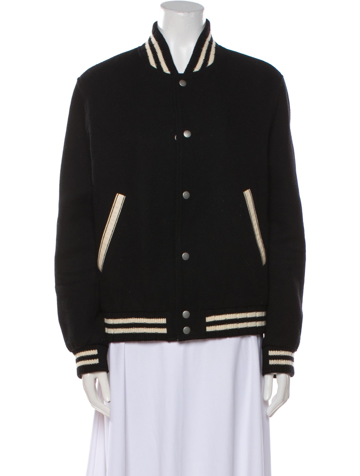 Saint Laurent Wool Bomber Jacket