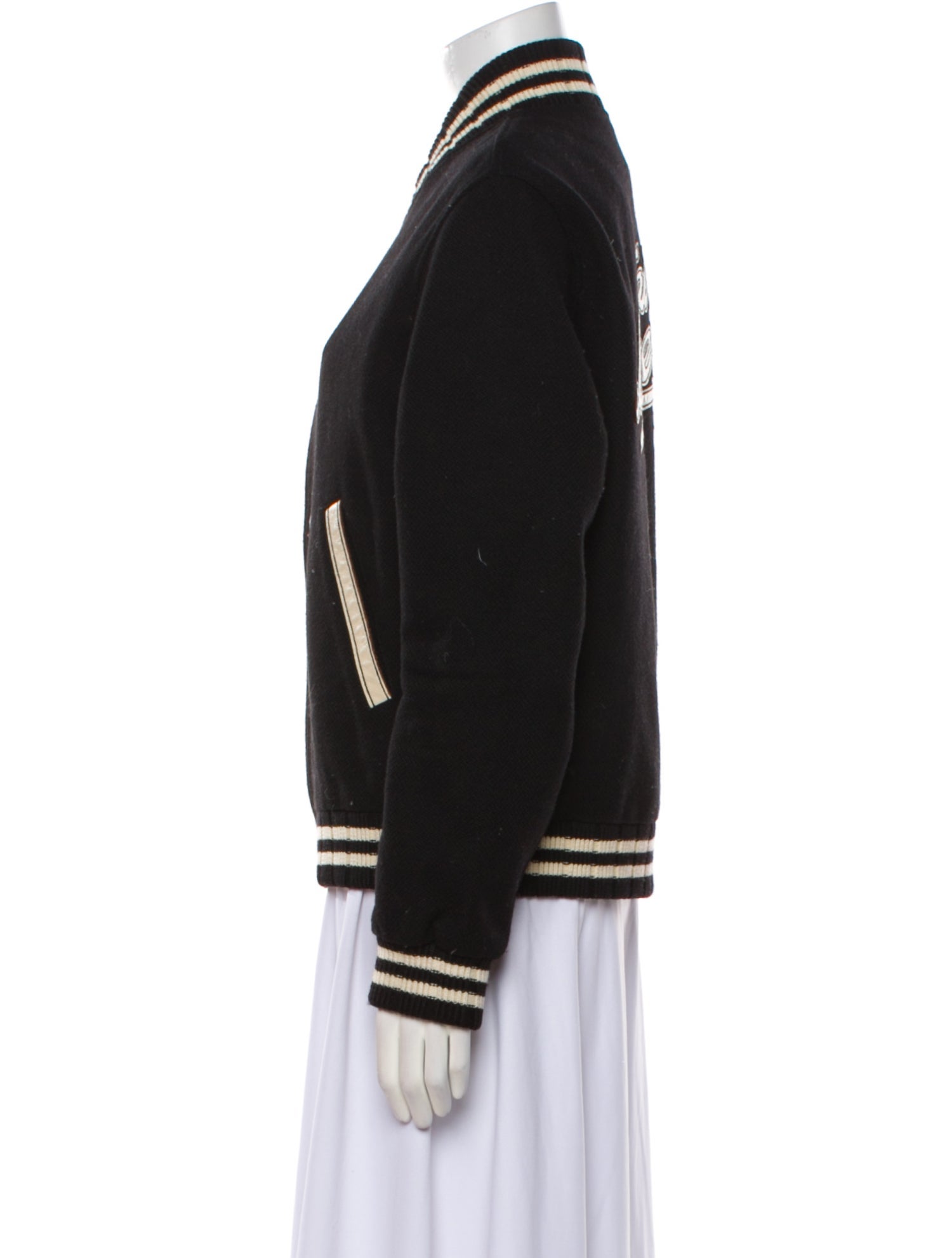 Saint Laurent Wool Bomber Jacket