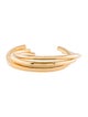 Saint Laurent Triple Twist Cuff Bracelet