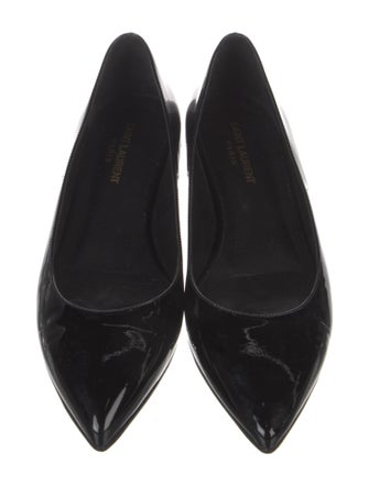 Saint Laurent Patent Leather Ballet Flats
