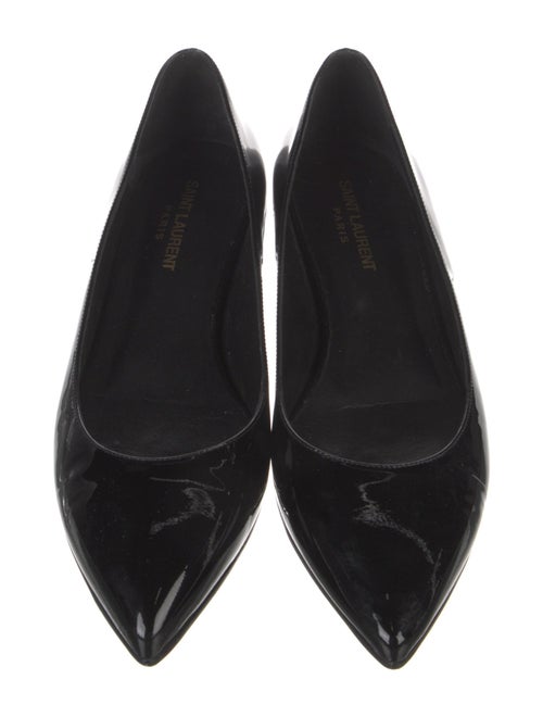 Saint Laurent Patent Leather Ballet Flats