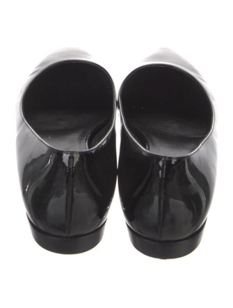 Saint Laurent Patent Leather Ballet Flats