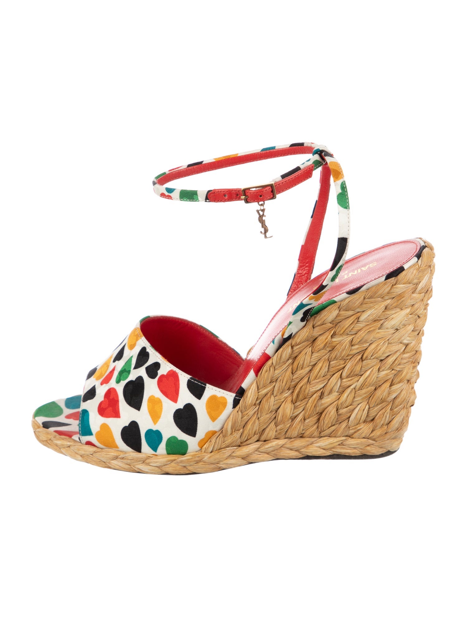 Saint Laurent Printed Espadrilles