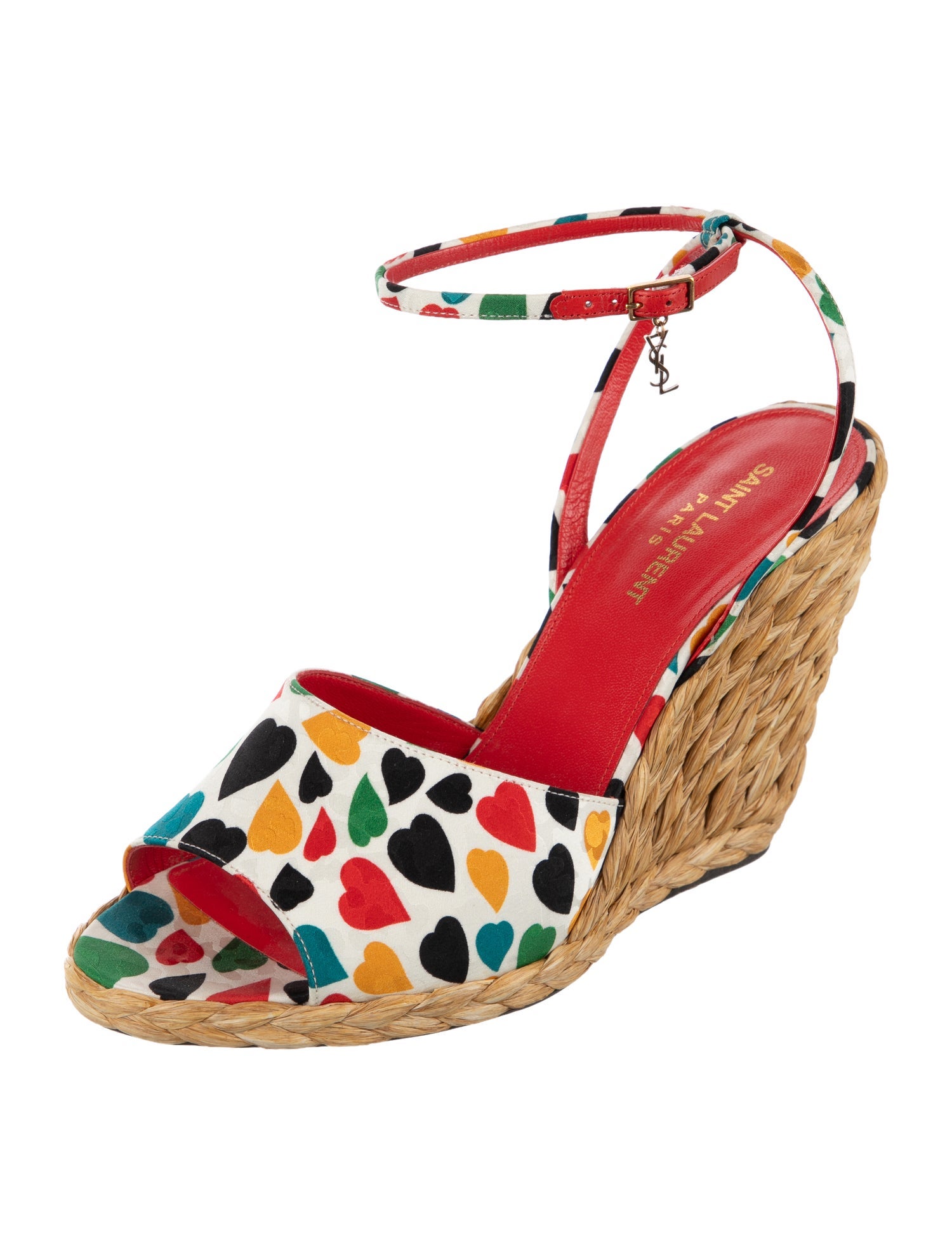 Saint Laurent Printed Espadrilles