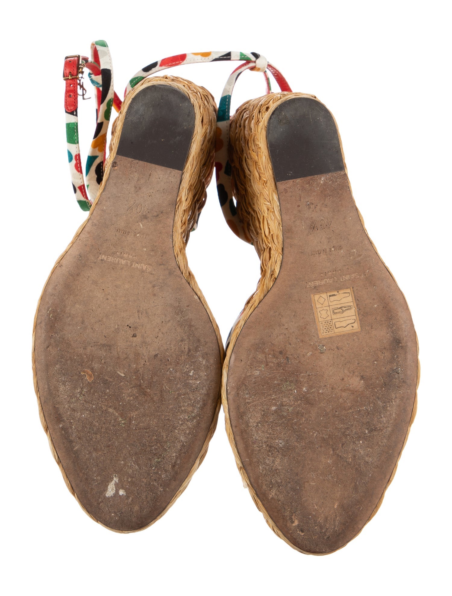 Saint Laurent Printed Espadrilles