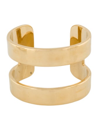 Saint Laurent Double Band Cuff Bracelet