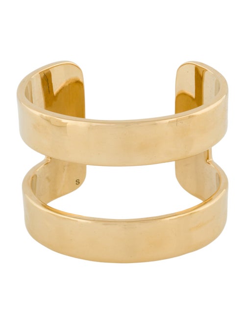 Saint Laurent Double Band Cuff Bracelet