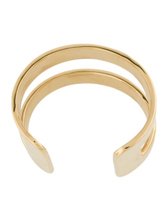 Saint Laurent Double Band Cuff Bracelet