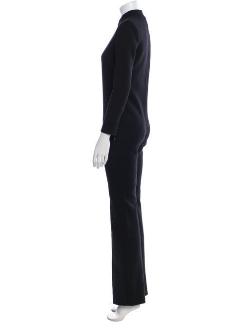 Saint Laurent Wool Crew Neck Jumpsuit