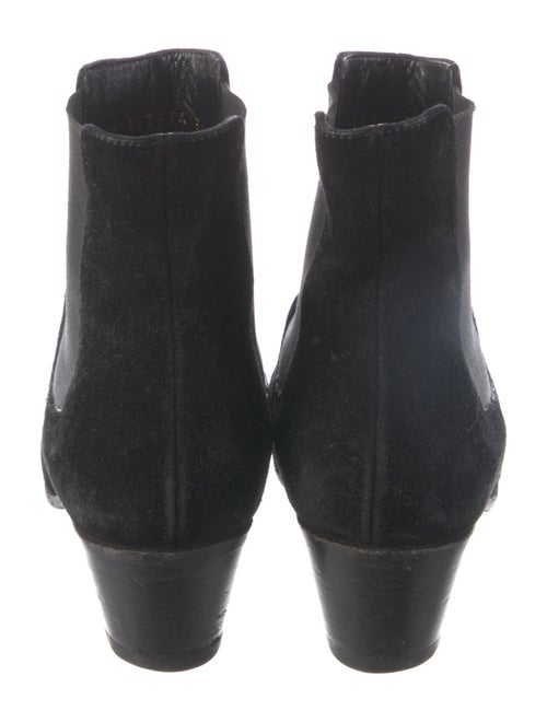 Saint Laurent Suede Chelsea Boots