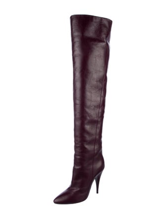 Saint Laurent Leather Boots