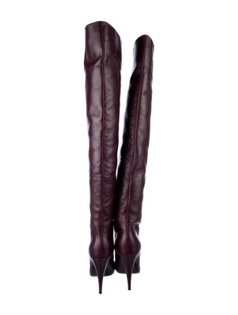 Saint Laurent Leather Boots
