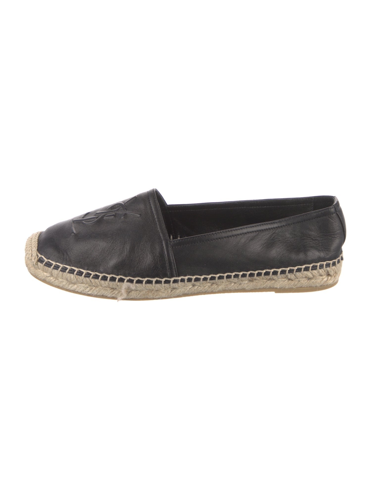 Saint Laurent Leather Espadrilles