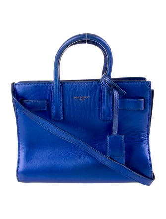 Saint Laurent Leather Sac De Jour