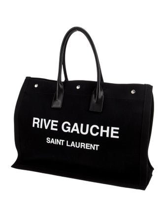 Saint Laurent Canvas Rive Gauche Large