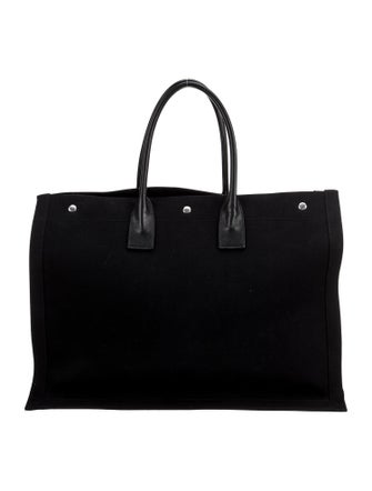 Saint Laurent Canvas Rive Gauche Large