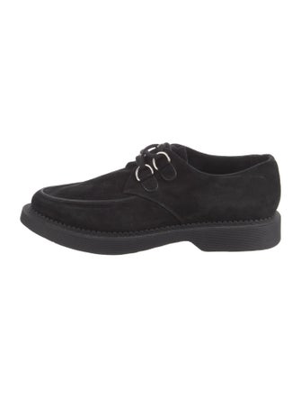 Saint Laurent Suede Derby Shoes