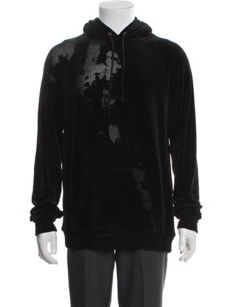 Saint Laurent 2018 Graphic Print Hoodie