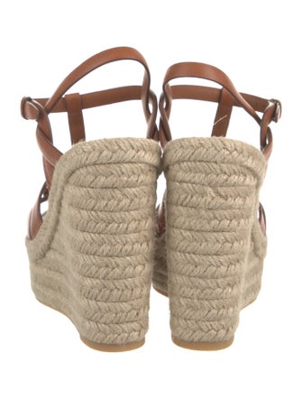 Saint Laurent Leather Espadrilles