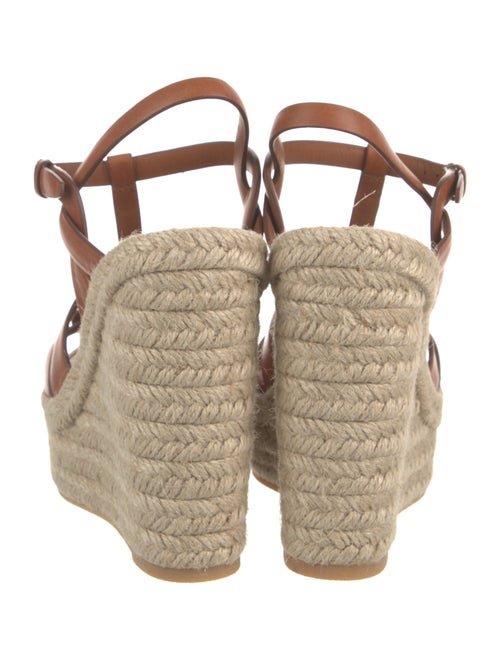 Saint Laurent Leather Espadrilles