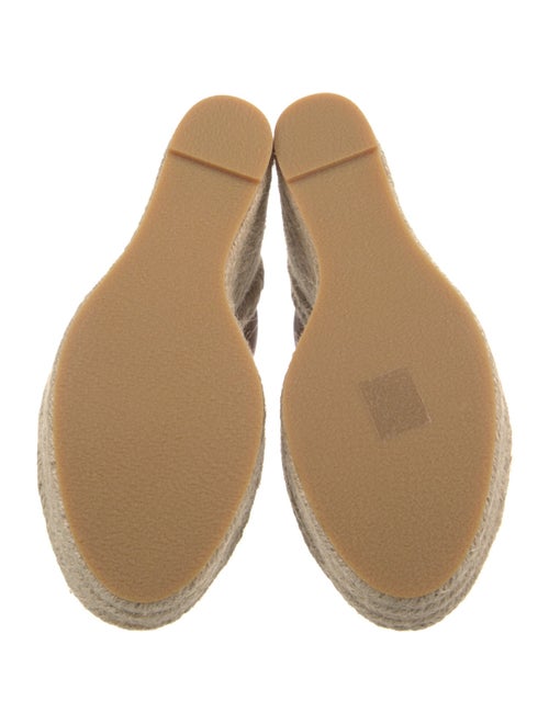 Saint Laurent Leather Espadrilles