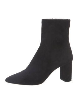 Saint Laurent Suede Sock Boots